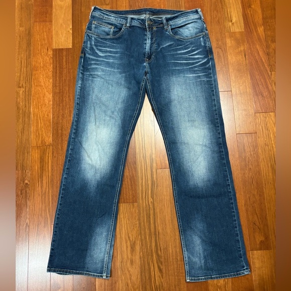 Buffalo David Bitton Slim Boot King Jeans 36x34 - Picture 4 of 6